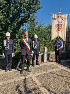 Un momento della commemorazione morte Curzio Malaparte (foto Comune di Prato)