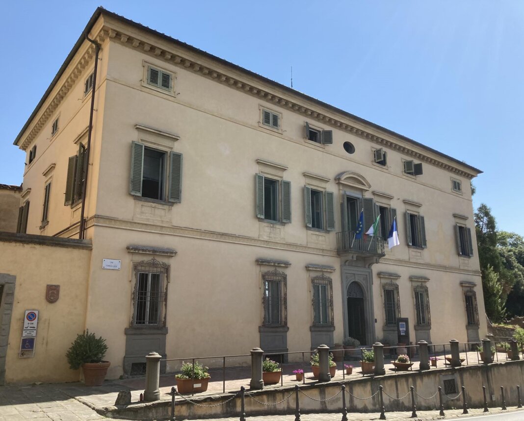 Il palazzo comunale di Poggio a Caiano