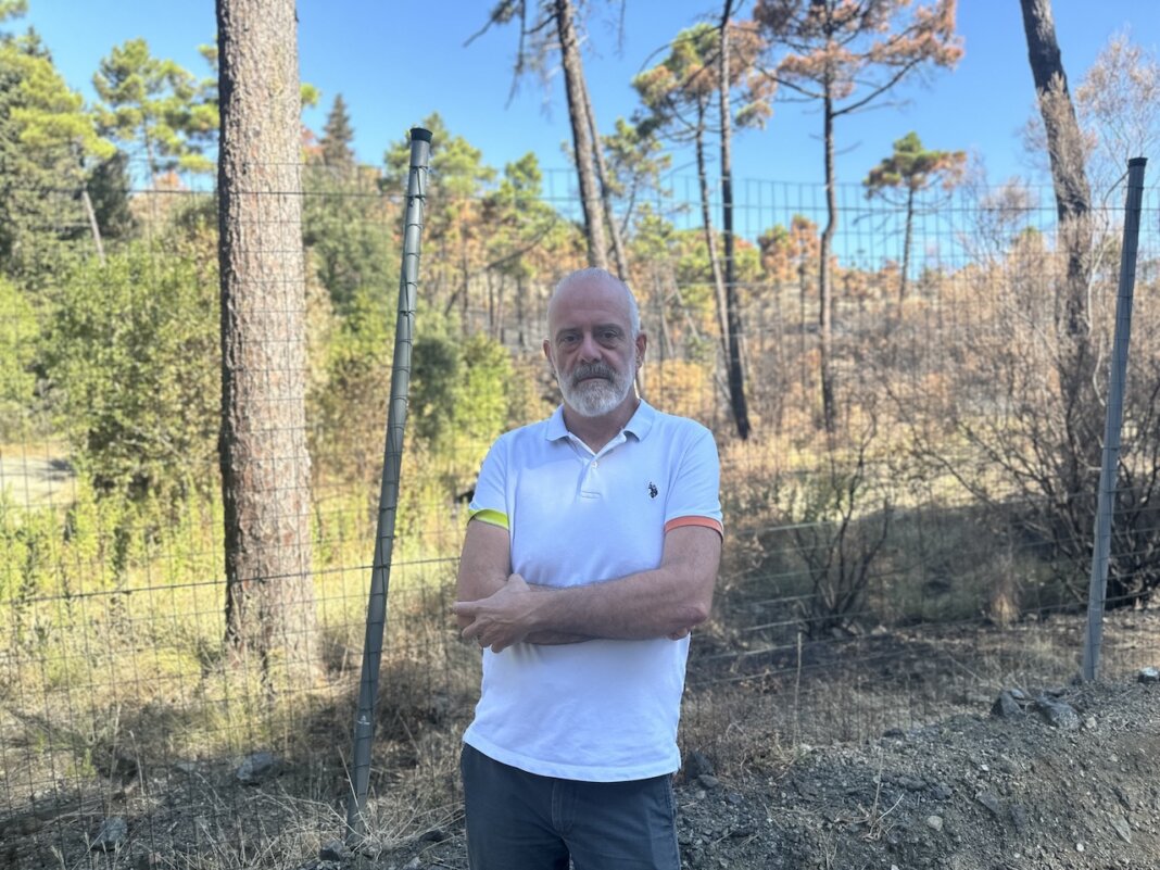 Marco Morelli di Fondazione Parsec stila il bilancio dell'incendio al Parco del Monferrato