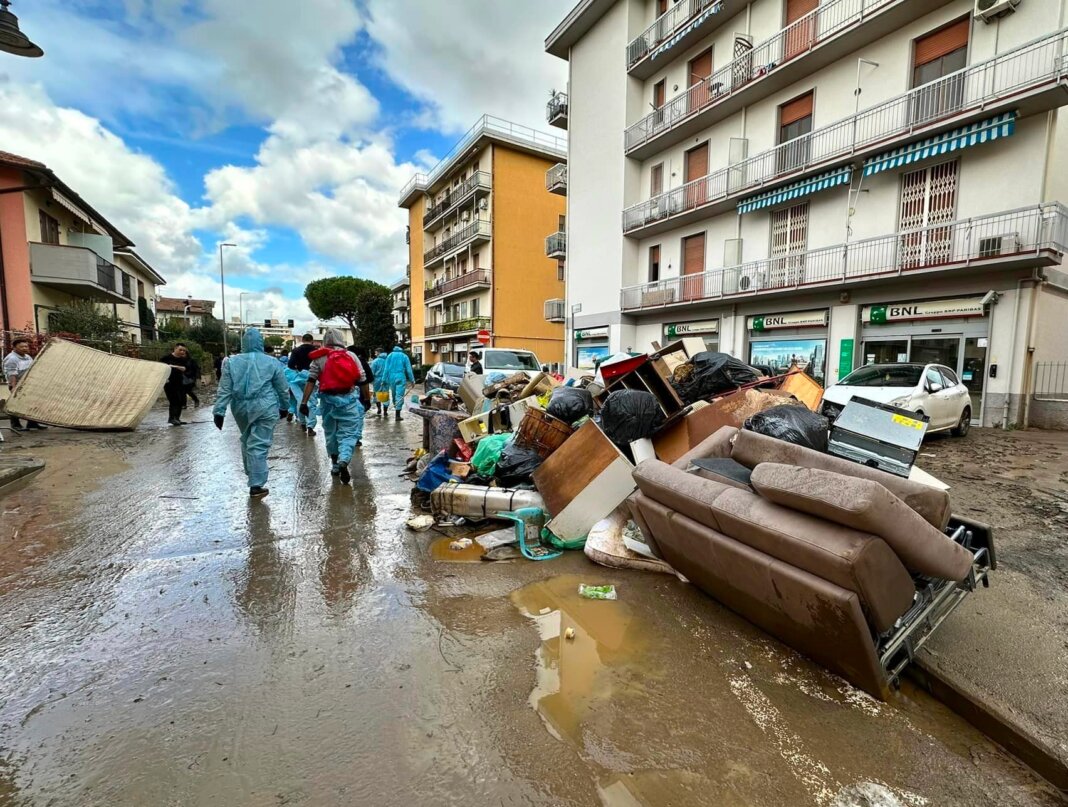 Pronti a sbloccarsi 67,8 milioni di euro della Commissione europea per i danni dell'alluvione (foto Toscana Notizie)