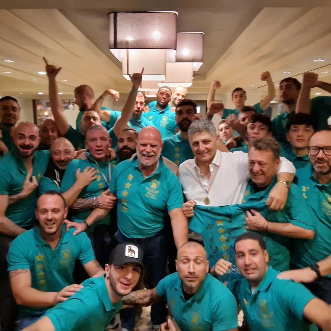 I Verdi di San Marco scaldano i motori per le semifinalii della Palla Grossa (foto ufficio stampa)