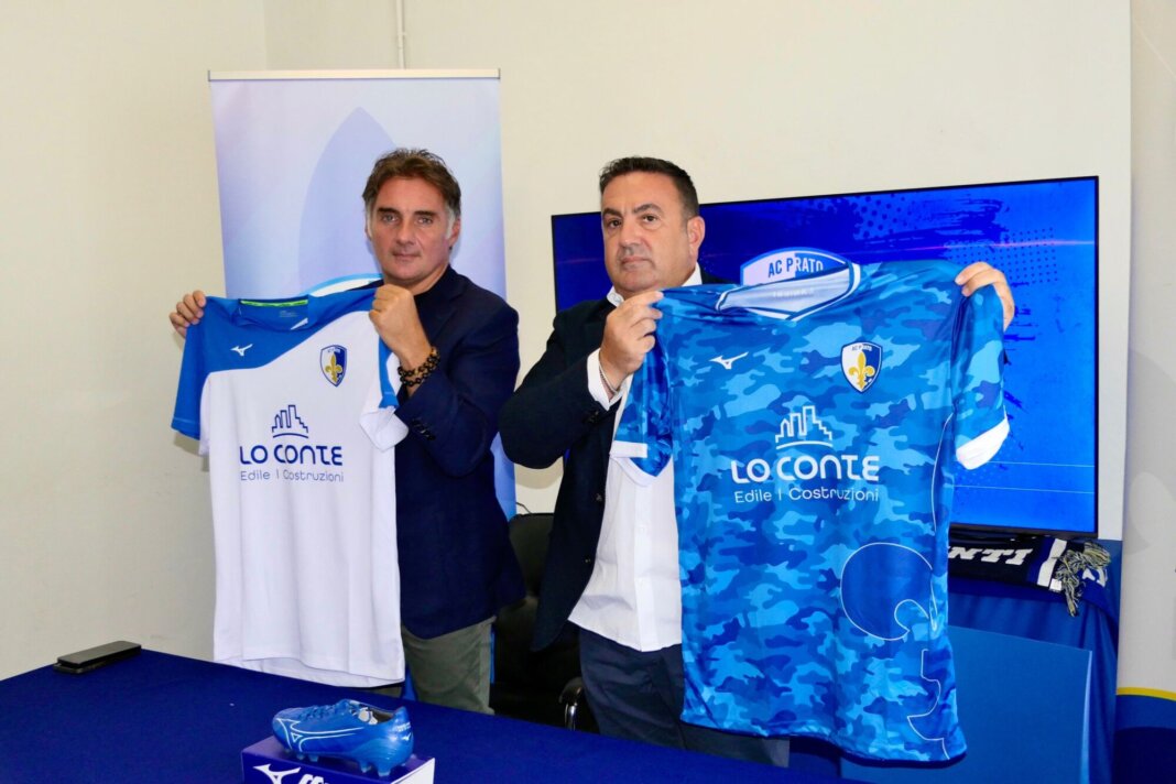 Presentata la nuova maglia dell'Ac Prato