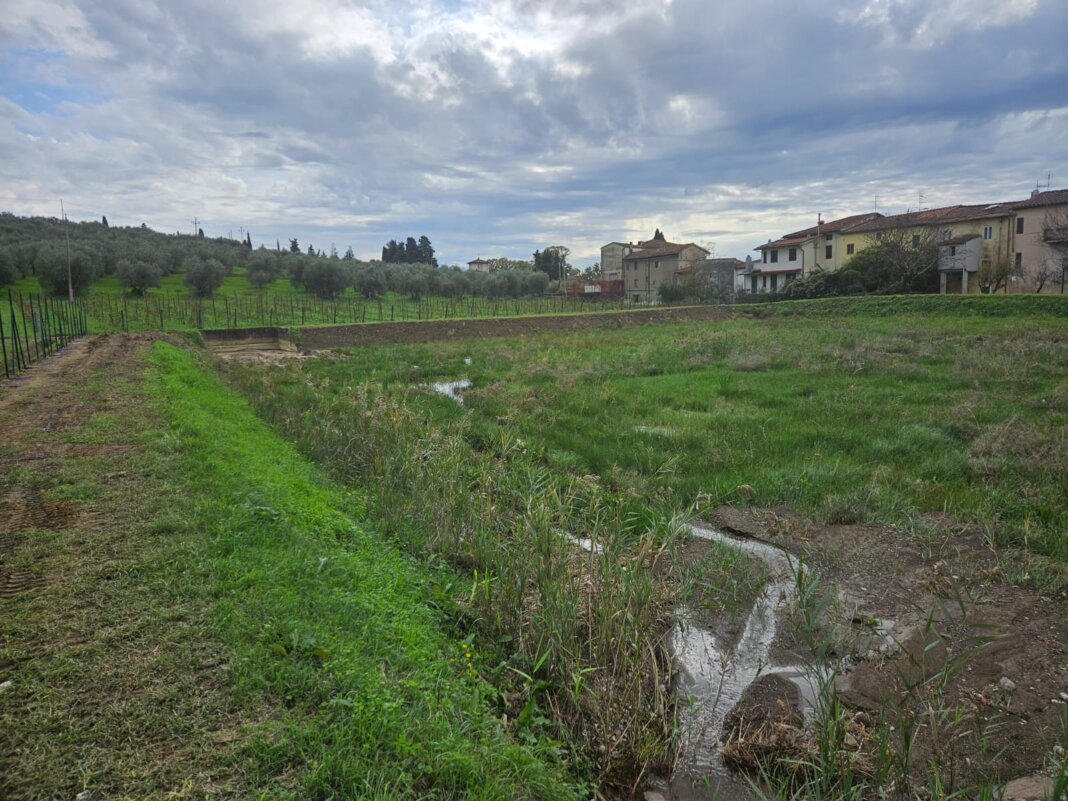 Montemurlo, via alla pulizia della cassa di espansione che si trova nei pressi del torrente Bagnolo