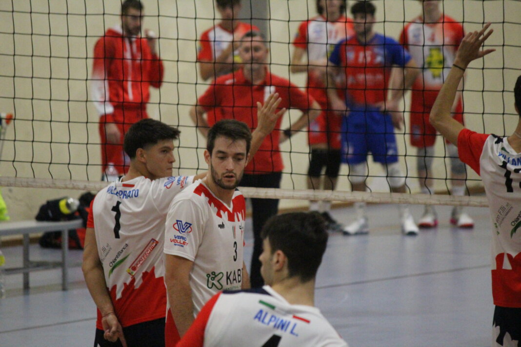 Kabel Volley Prato strappa un punto al tie break a Cascina