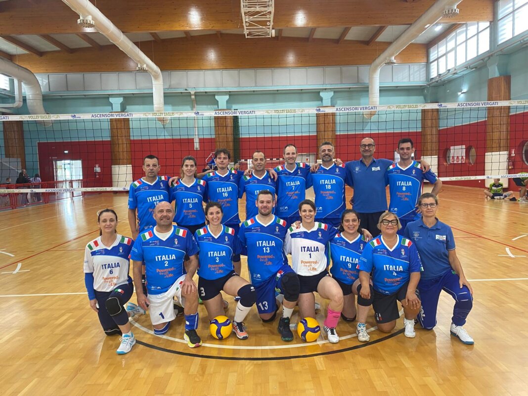 A Vaiano c'è Pallaldono con la nazionale italiana trapiantati e dializzati di pallavolo