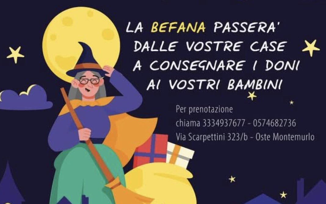 Torna a Montemurlo 'La Befana Vab a casa tua'