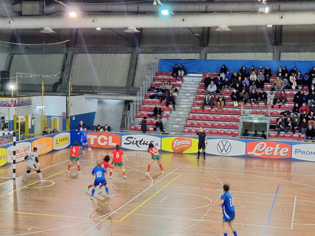 Calcio a cinque, Italia femminile ko in gara 1 con il Portogallo a Prato