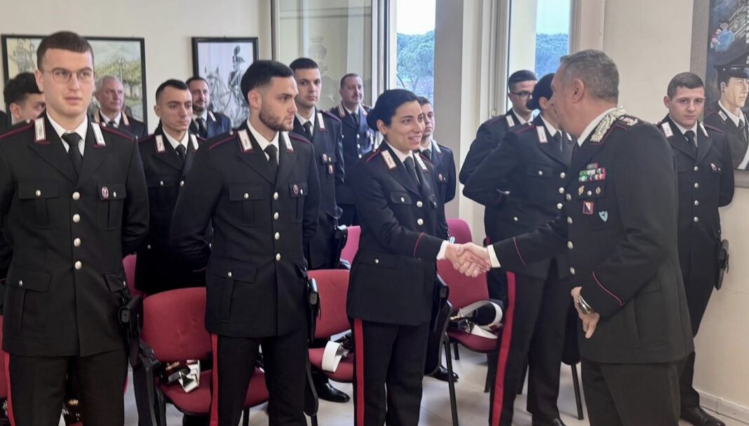 Dieci nuovi Carabinieri freschi di corso in servizio in provincia di Prato