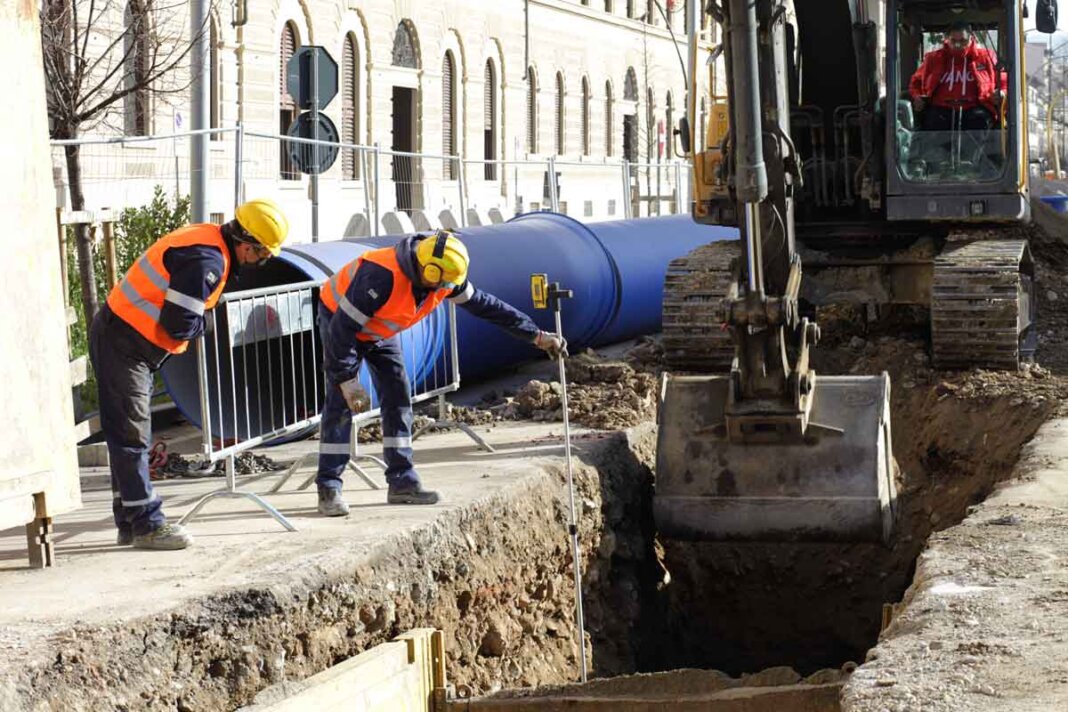 lavori rete idrica publiacqua