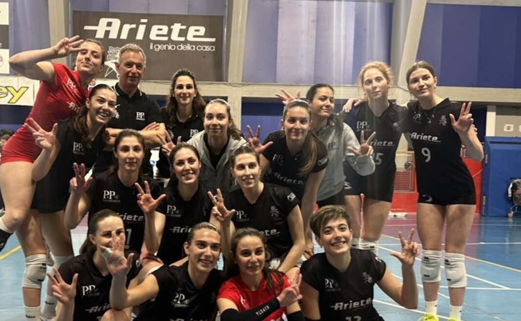 Ariete Prato, superato anche l'ostacolo Castelfiorentino in tre set