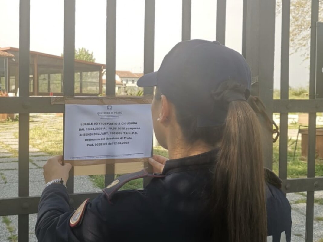Criminalità e alcol ai minori il Questore chiude tre locali a Prato