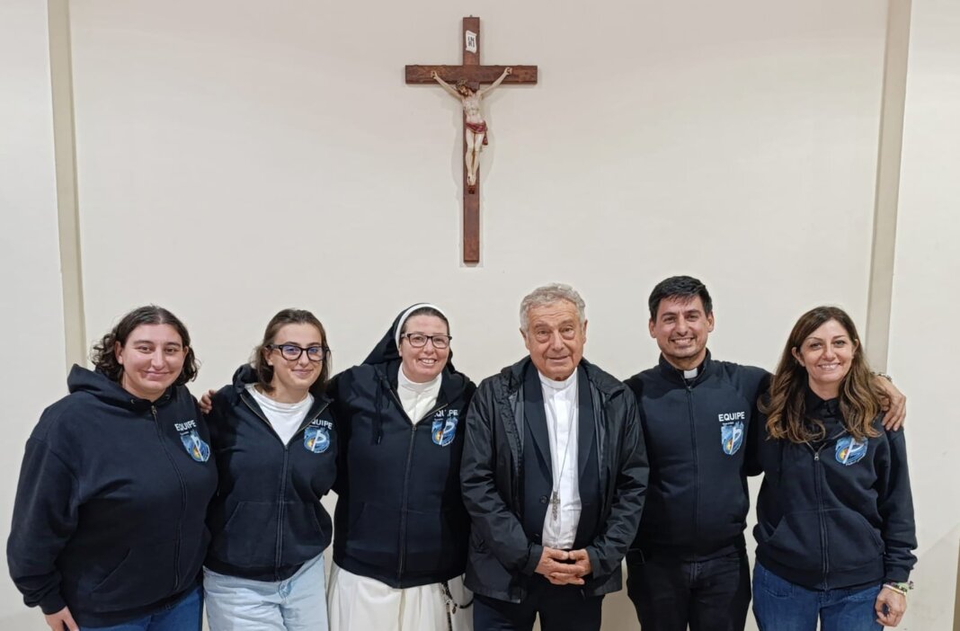 Il vescovo Nerbini con 168 ragazzi della diocesi ai funerali di Papa Francesco
