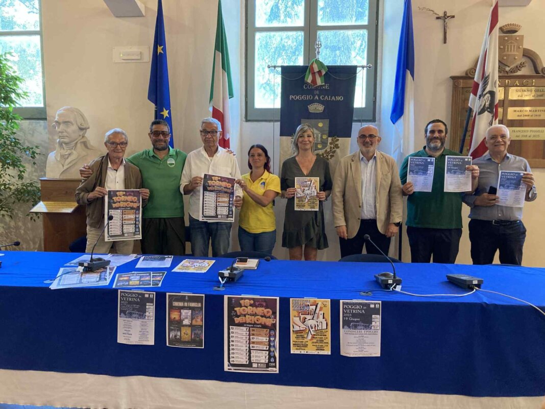 Poggio a Caiano, il Torneo dei Rioni apre il cartellone estivo degli eventi