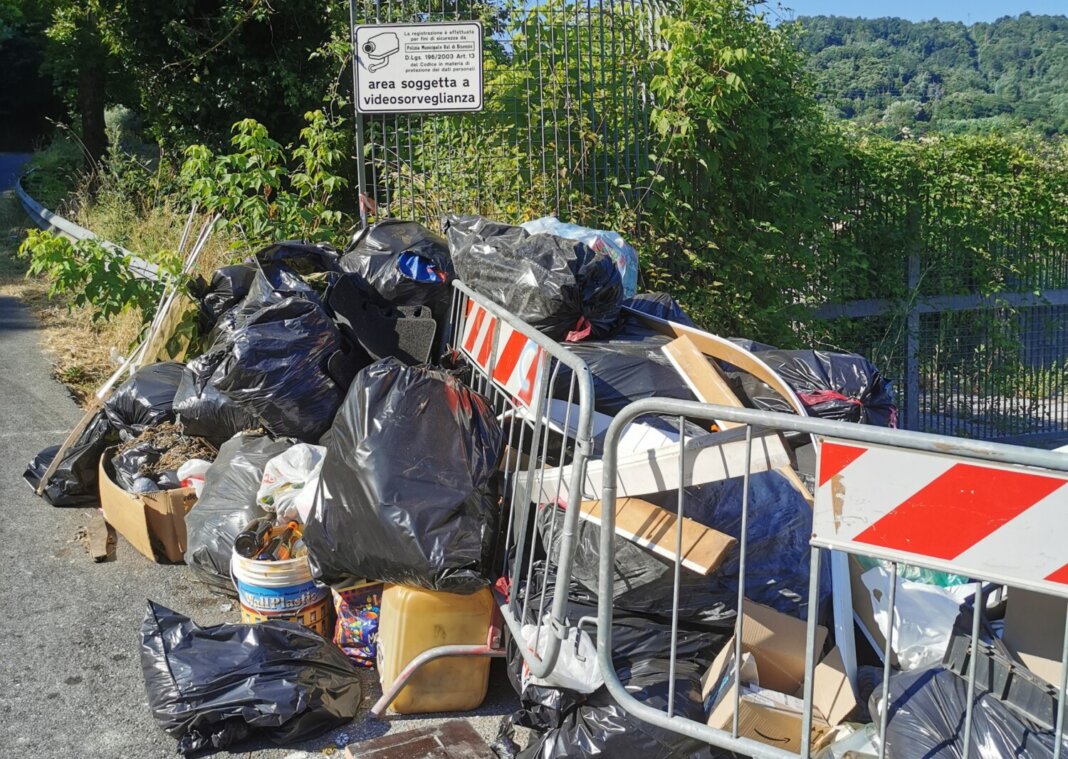 rifiuti abbandonati vernio