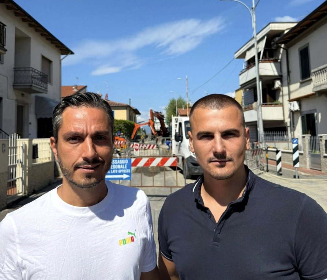 Belgiorno (Fdi) e Stanasel (Lega) a Narnali: 