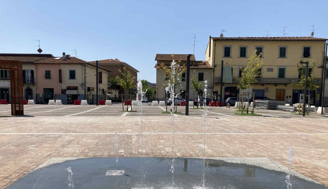 Poggio a Caiano, piazza XX settembre