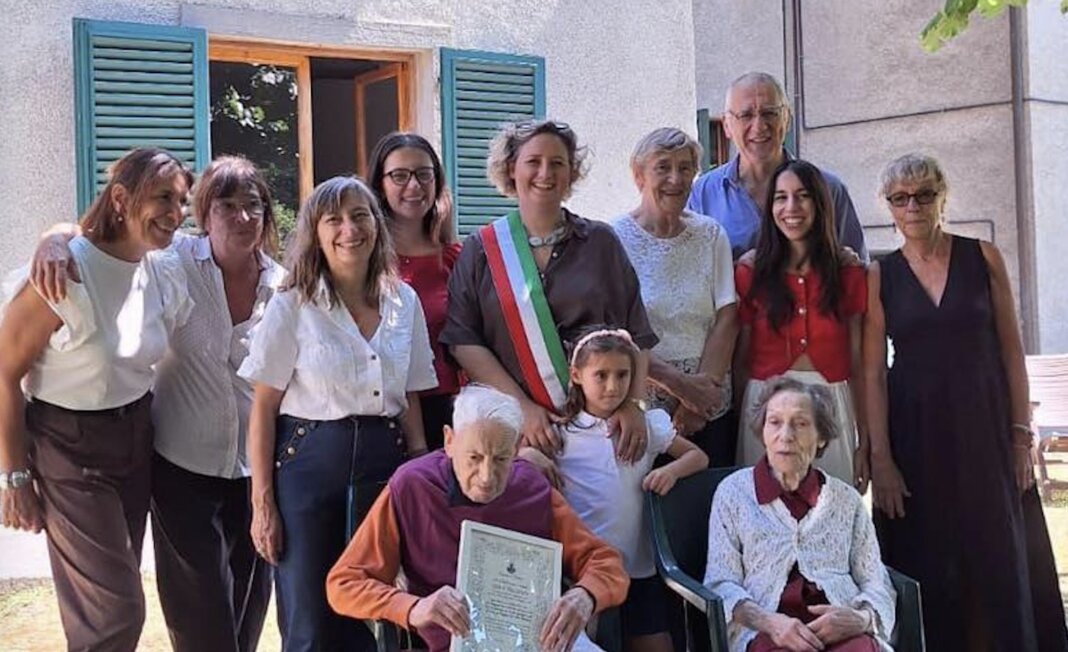 Ferragosto a Montepiano: celebrati i centenari Ida e Ascanio