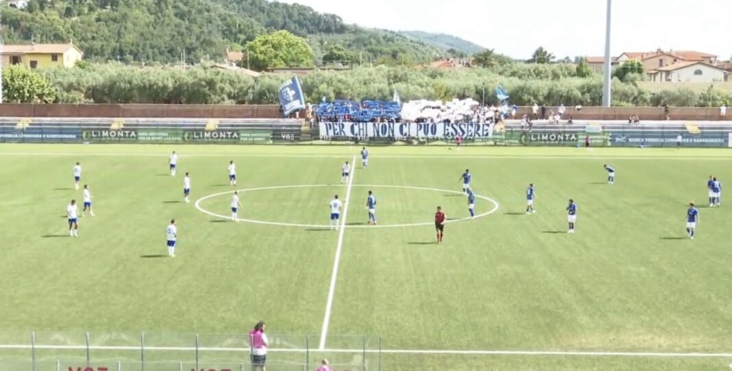 Esordio vincente per il Prato in Coppa: a Seravezza decidono la doppietta di Gioè e Rinaldini