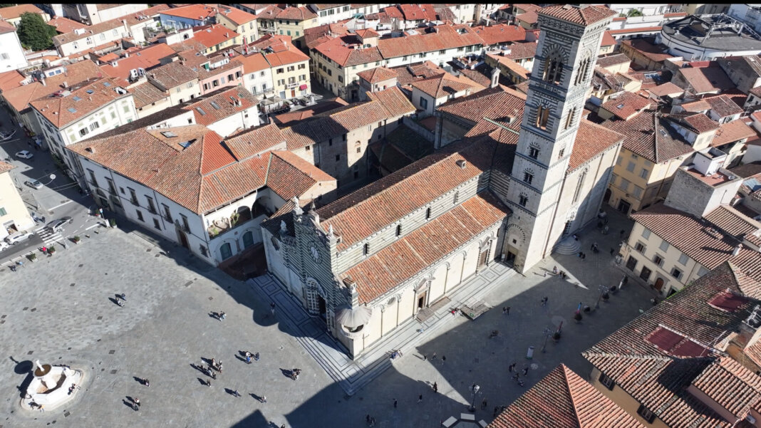 Cattedrale di Prato dall'alto