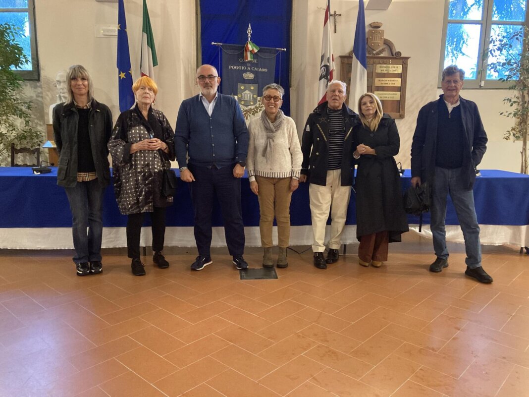 In visita a Poggio a Caiano l'ex direttore del Centre Pompidou di Parigi