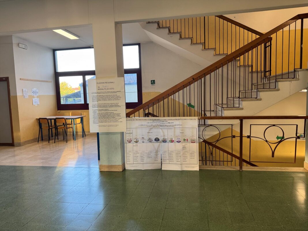 Oltre il 10 per cento il calo dell'affluenza in provincia di Prato