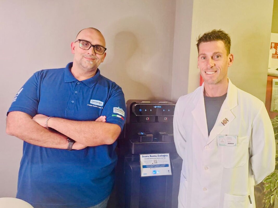 Alla Farmacia San Martino arriva il fontanello dell'acqua a chilometri zero