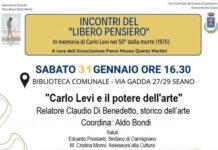 Carmignano, Secondo appuntamento con Carlo Levi e il “Libero pensiero”