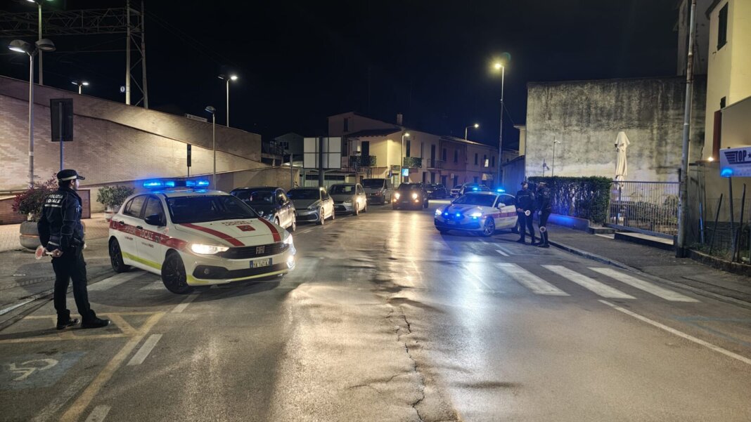 Polizia municipale Prato controlli
